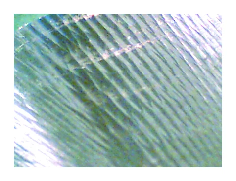 A standard ground edge