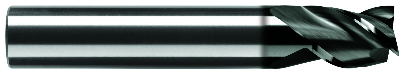RobbJack ST Series Super Tuffy grade carbide end mill for steel and high-temp alloys with honed cutting edge