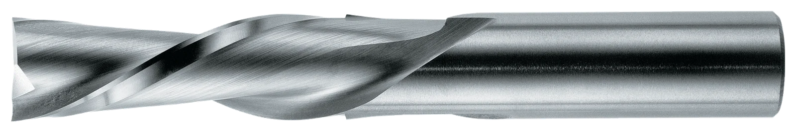 RobbJack WD1-203 two flute solid carbide downshear spiral router, standard length