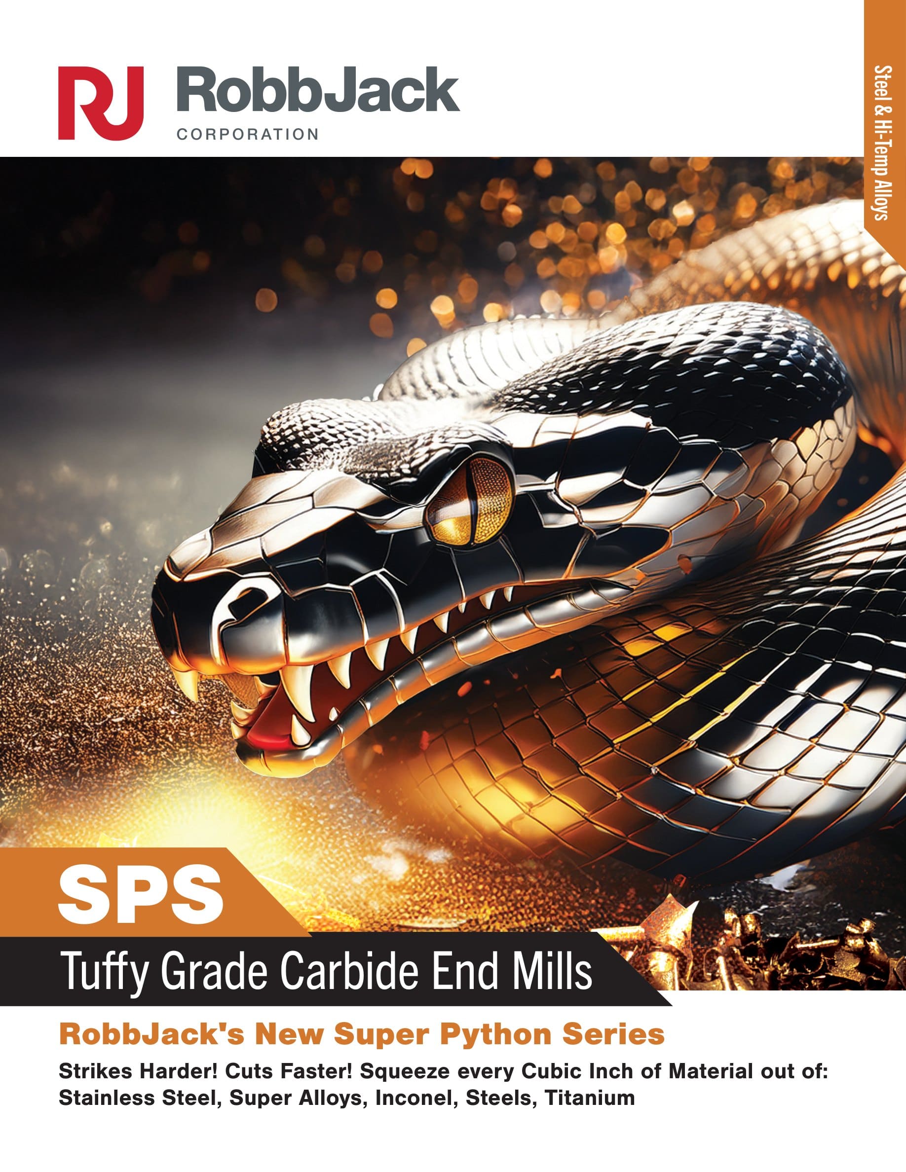 RobbJack Super Python SPS tri-fold flyer