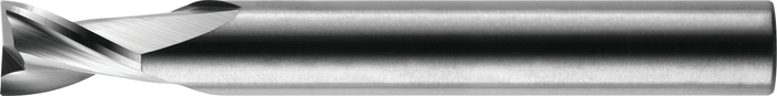 2 Flute Stub Length High Performance Carbide End Mill for Non-ferrous Material — A1-201-04
