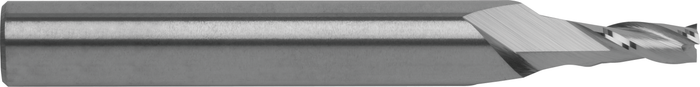 3 Flute Stub Length C-2 Grade Carbide End Mill on 1/4" Dia. Shank — C8-301-04