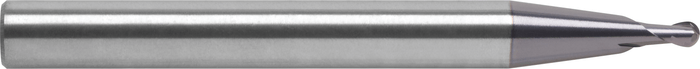 2 Flute Ball End Extended Length Metric Die/Mold Carbide End Mill — MDM-201-01