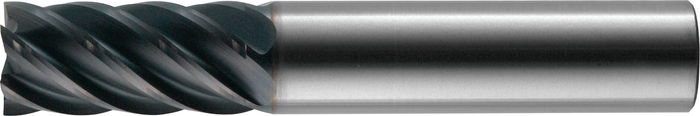 6 Flute Standard Length Metric Super Tuffy Grade Carbide End Mill — MST-646-10