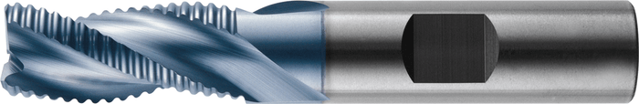 3 Flute Standard Length Metric Super Tuffy Grade Carbide Rougher — MSTR-303-06