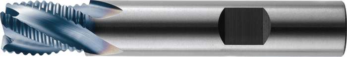 4 Flute Stub Length Metric Super Tuffy Grade Carbide Rougher — MSTR-401-06