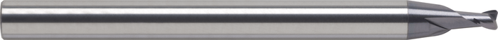 2 Flute Metric Tuffy Grade Short Length Solid Carbide Toroid Style End Mill — MTM-201-03
