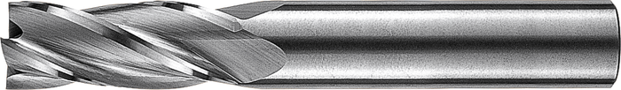 4 Flute Standard Length C-2 Grade Carbide End Mill — NR-404-07
