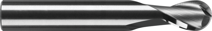 2 Flute Ball End Stub Length Tuffy Grade Carbide End Mill — SB-201-07