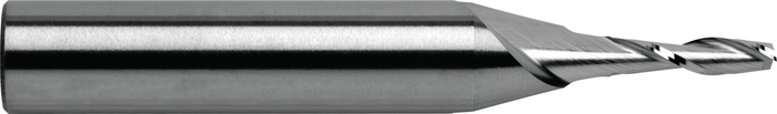 2 Flute Standard Length Tuffy Grade Carbide End Mill — T12-203-04