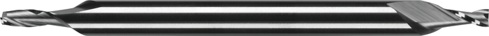 2 Flute Stub Length Tuffy Grade Carbide End Mill — T6-200-02