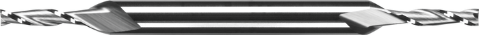 2 Flute Standard Length Tuffy Grade Carbide End Mill — T6-202-06