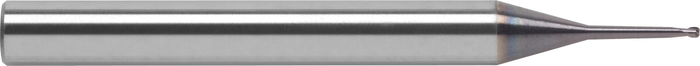 2 Flute Tuffy Grade Medium Reach Carbide Toroid Style End Mill with Draft — TM-203-03