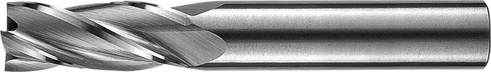 4 Flute Standard Length Tuffy Grade Carbide End Mill — TR-404-08